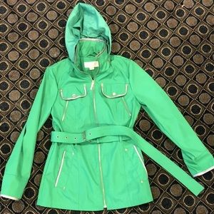 Michael Kors Michael Green Trench Coat